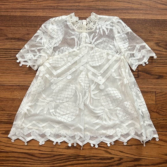 Pineapple Lace Blouse by HD in Paris from Anthropologie - Picture 2 of 4